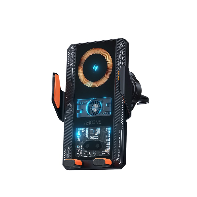 Suport auto Wekome WP-U208 Vanguard (Wireless Charging) [Black]