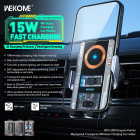 Suport auto Wekome WP-U208 Vanguard (Wireless Charging) [Black]