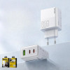 Зарядное устройство Wekome WP-U66 Kinkong GaN Charger 65W A+C+C (EU) [White]