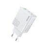Зарядное устройство Wekome WP-U66 Kinkong GaN Charger 65W A+C+C (EU) [White]