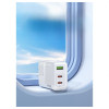 Зарядное устройство Wekome WP-U66 Kinkong GaN Charger 65W A+C+C (EU) [White]