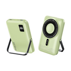 Power Bank Wekome WP-17 Magnetic PD20W+15W Wireless Fast Charging 5 in 1 (10000mAh) [Green]