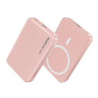 Power Bank Wekome WP-45 Magnetic Wireless PD20W+15W (10000mAh) [Pink]