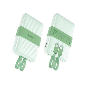 Power Bank Wekome WP-55 Cabled Super Fast Charging 22.5W (10000mAh) [Green]