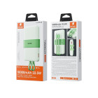 Power Bank Wekome WP-55 Cabled Super Fast Charging 22.5W (10000mAh) [Green]