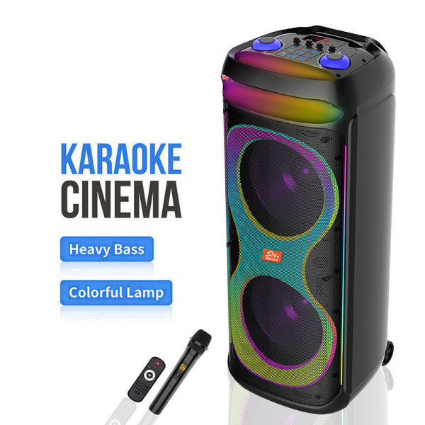 Boxa portabila OEM ZQS12215 speaker [Black]