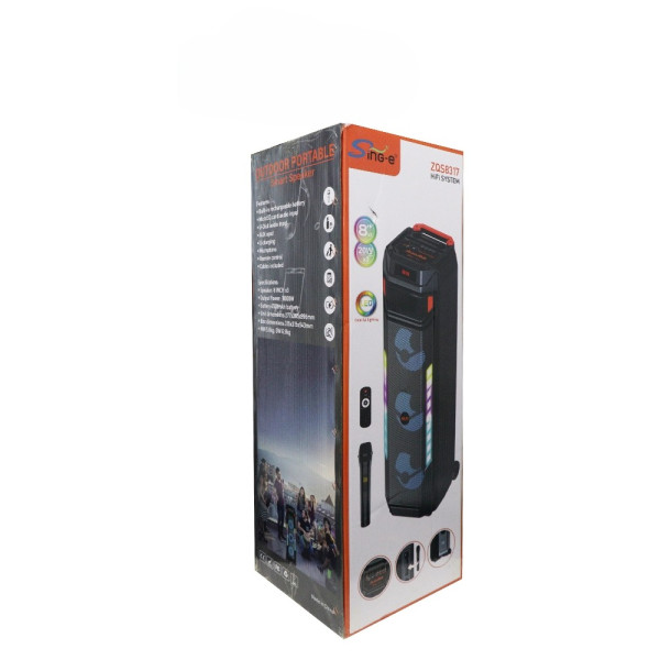 Boxa portabila OEM ZQS8317 speaker [Black]