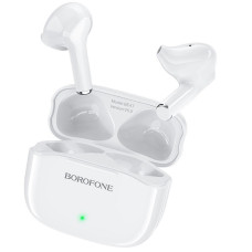 Casti wireless Borofone BE47 Perfecto TWS [White]