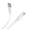 Cablu Borofone BX44 High-energy 100W Type-C to Type-C (2m) [White]