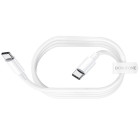 Cablu Borofone BX44 High-energy 100W Type-C to Type-C (2m) [White]
