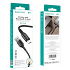 Кабель Borofone BX54 Ultra Bright Micro USB (1м) [Black]