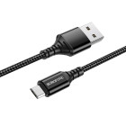 Cablu Borofone BX54 Ultra Bright Micro USB (1m) [Black]