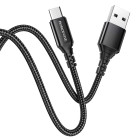 Кабель Borofone BX54 Ultra Bright Micro USB (1м) [Black]