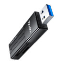 Картридер Hoco HB20 Mindful 2-in-1 (USB3.0) [Black]