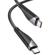 Кабель Hoco U95 Freeway PD 60W Type-C to Type-C (1.5м) [Black]