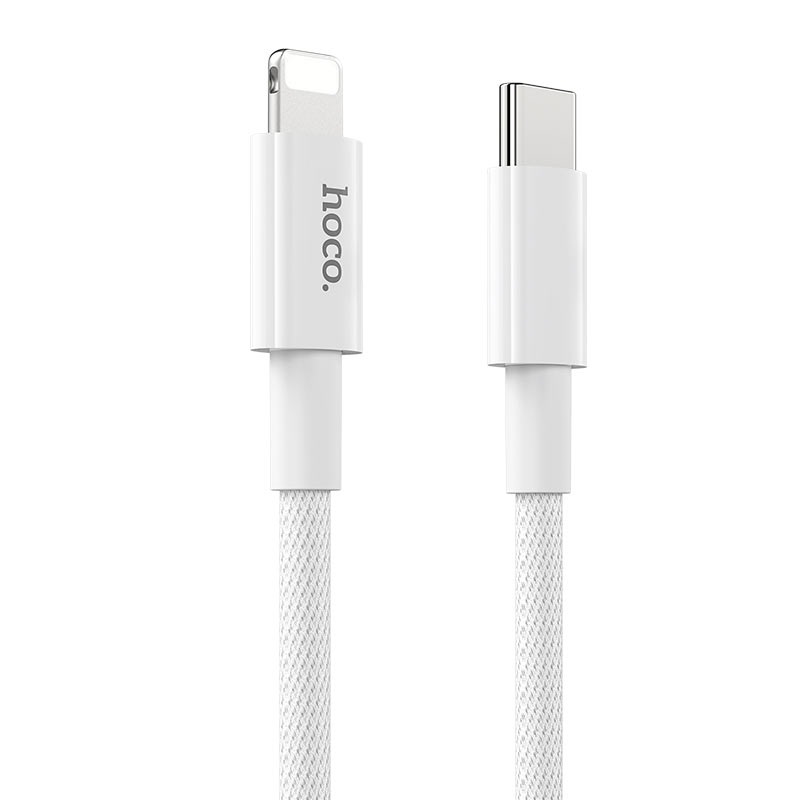 Cablu Hoco X56 New original PD 20W Type-C to Lightning (1m) [White]