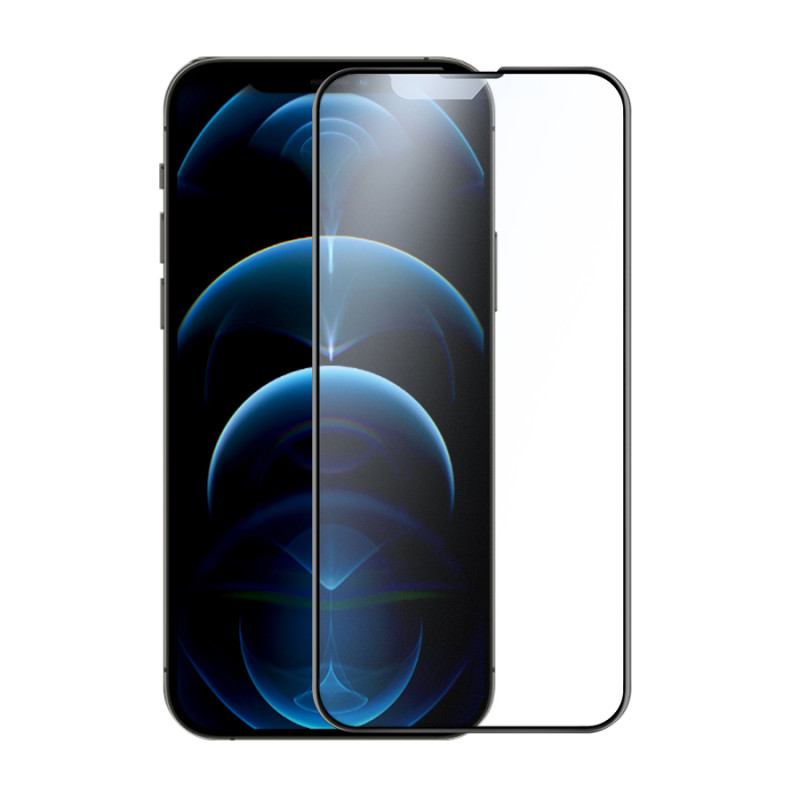Sticla protectoare Apple iPhone 13 Pro Max Screen Geeks 4D [Black]