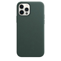 Husa Screen Geeks Leather Apple iPhone 12 Pro [Green]