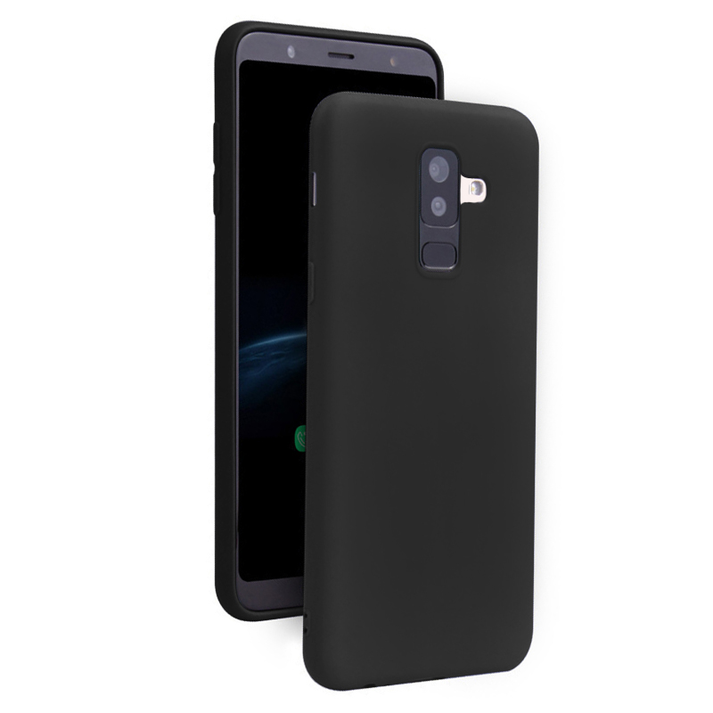 Husa Screen Geeks Tpu Touch Samsung A6 Plus 2018 (Black)