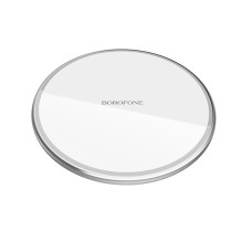 Беспроводная зарядка Borofone BQ3 Pro Ultra Slim (15W) [Silver]