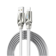 Cablu Borofone BU12 Synergy Lightning (1.2m) [Silver]