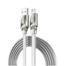 Cablu Borofone BU12 Synergy Micro USB (1.2m) [Silver]