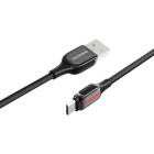 Кабель Borofone BU14 Heroic Micro USB (1.2м) [Black]