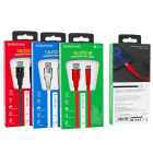 Кабель Borofone BU18 Crown Food Grade Silicone Type-C (1.2м) [Red]