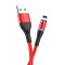 Cablu Borofone BU16 Skill Magnetic Lightning (1.2m) [Red]