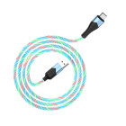 Кабель Borofone BU19 Streamer Micro-USB (1м) [Blue]