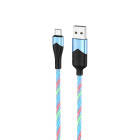 Кабель Borofone BU19 Streamer Micro-USB (1м) [Blue]