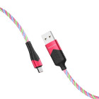 Cablu Borofone BU19 Streamer Micro-USB (1m) [Red]