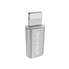Adapter Borofone BV5 Micro-USB to Lightning [Silver]