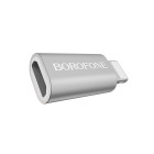 Адаптер Borofone BV5 Micro-USB to Lightning [Silver]