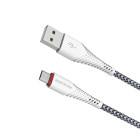 Cablu Borofone BX25 Powerful Micro USB (1m) [White]