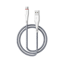 Cablu Borofone BX25 Powerful Micro USB (1m) [White]