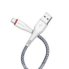 Cablu Borofone BX25 Powerful Micro USB (1m) [White]