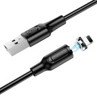 Cablu Borofone BX41 Amiable Lightning (1m) [Black]
