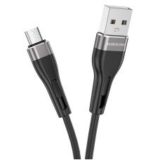 Кабель Borofone BX46 Rush Micro USB (1м) [Black]