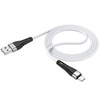 Cablu Borofone BX46 Rush Micro USB (1m) [White]