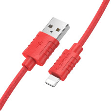 Cablu Borofone BX52 Airy Lightning (1m) [Red]