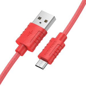Кабель Borofone BX52 Airy Micro USB (1м) [Red]
