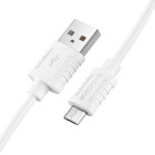 Cablu Borofone BX52 Airy Micro USB (1m) [White]