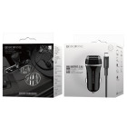 Авто-зарядка Borofone BZ2 Joyroad + Кабель Micro USB (2.4A) [Black]