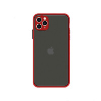 Husa Goospery Camera Protect Apple iPhone 12 Pro Max [Red]