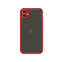 Husa Screen Geeks Camera Protect Apple iPhone 11 [Red]