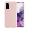 Чехол Goospery Liquid Silicone Samsung Galaxy S20 [Pink-Sand]