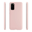 Husa Goospery Liquid Silicone Samsung Galaxy S20 [Pink-Sand]