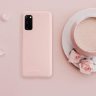 Husa Goospery Liquid Silicone Samsung Galaxy S20 [Pink-Sand]