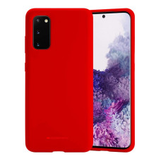 Husa Goospery Liquid Silicone Samsung Galaxy S20 [Red]